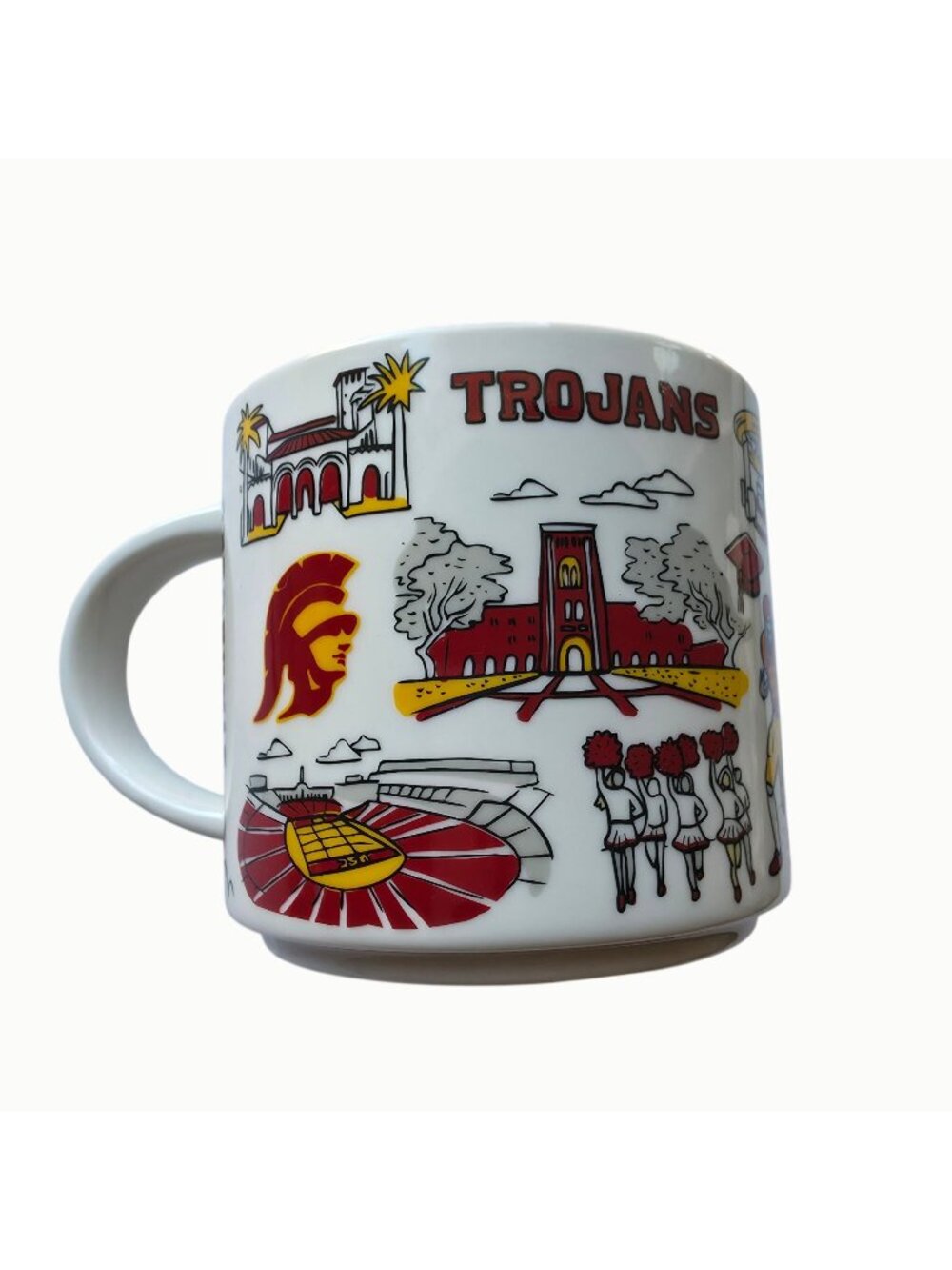 Starbucks USC Trojans Been There Series Campus Mug 14oz Discontinued 2024